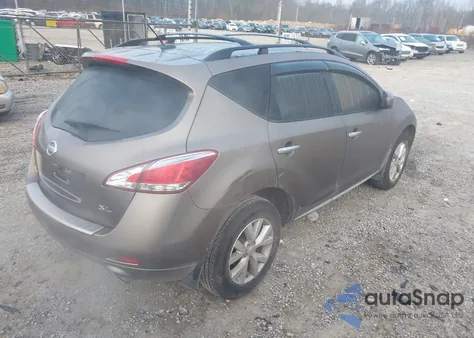 2012 Nissan Murano Sl из США, поврежденный, VIN JN8AZ1MU4CW117499